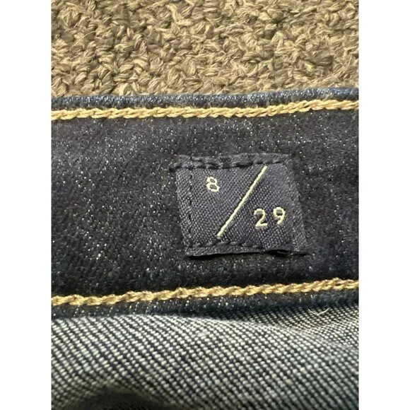 NWT Lucky Brand Womens Stevie Two Way Stretch Blue High Rise Flare Jeans US Sz 8 - Picture 10 of 16